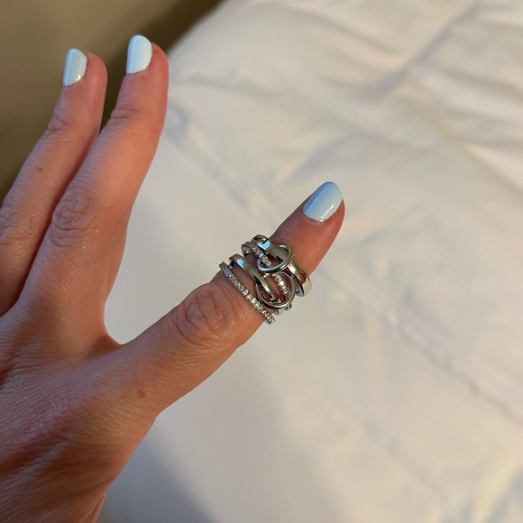 Silver Knot Ring - Picture 2 of 3